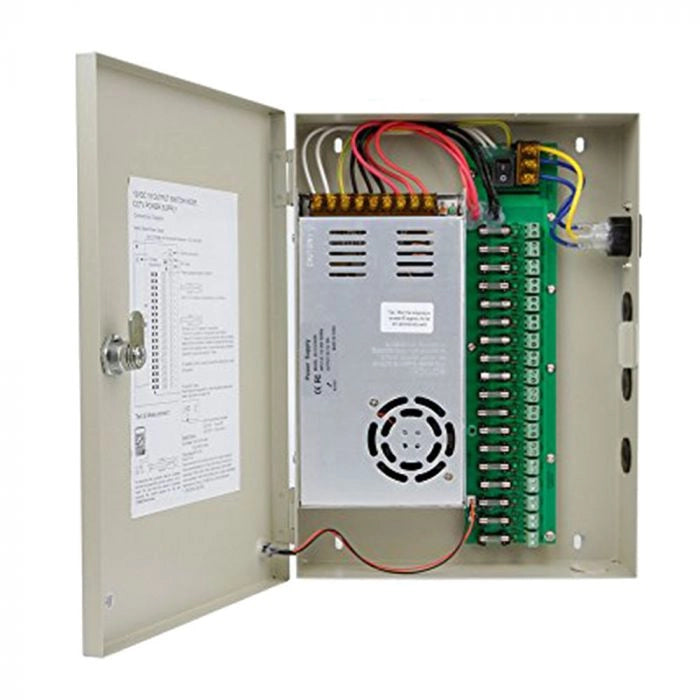 Fuente 12V 20A Power GI-1218-20A 18CH Centralizada