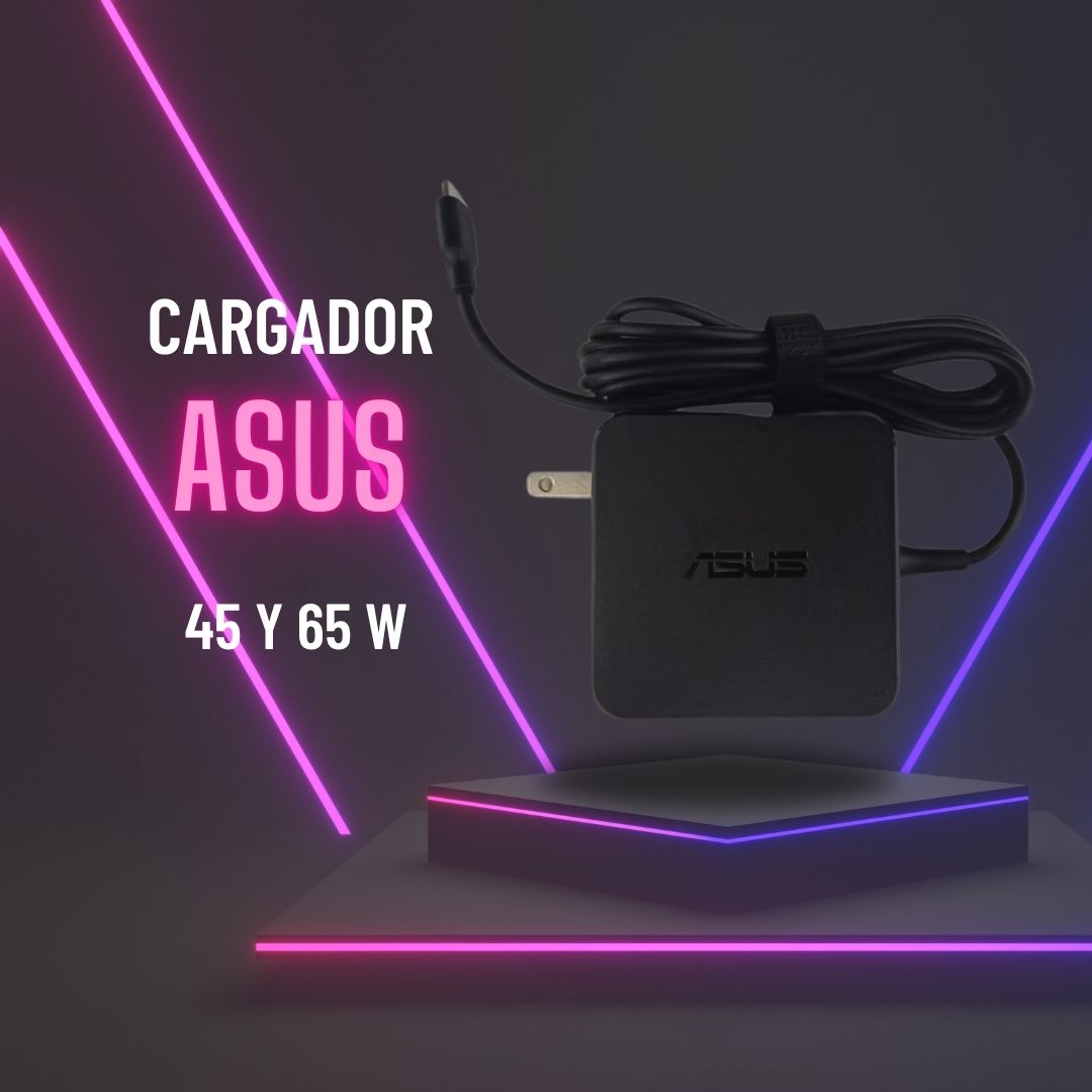 Cargador ASUS 45 y 65W Tipo C