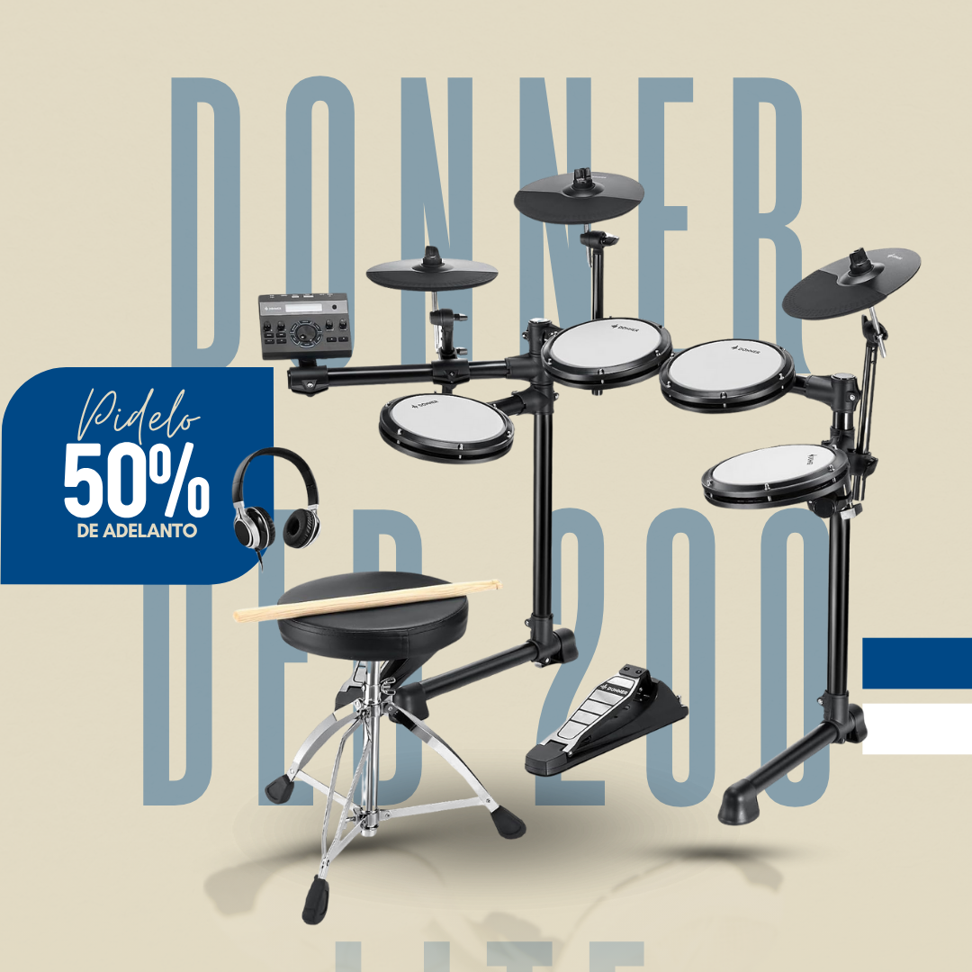 Donner DED-200 LITE | Batería Electrónica para Principiantes