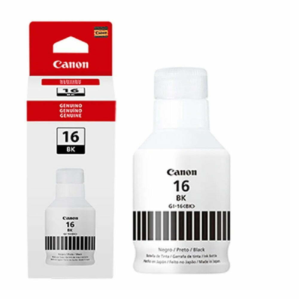 Tinta Canon GI-16 170ml Negra (BK) Original