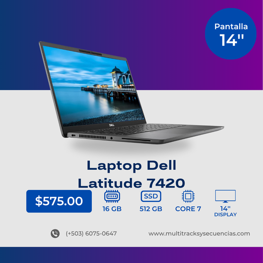 Laptop Dell Latitude 7420
