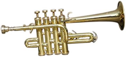 Trompeta Piccolo Queen Brass Bb A – Latón Dorado con Estuche