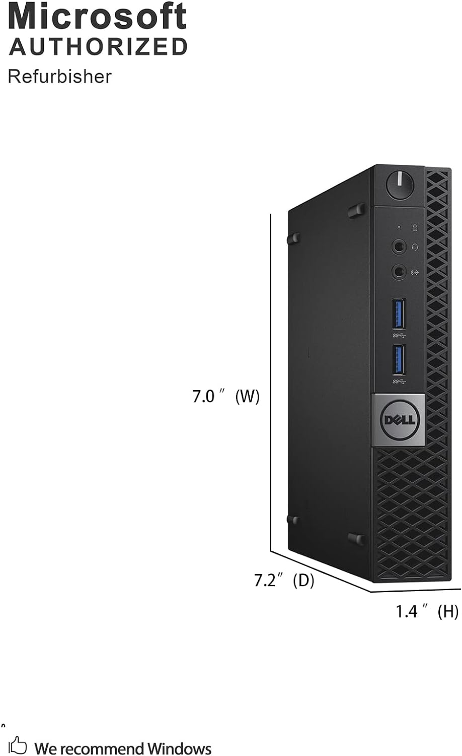 Dell Optiplex 3040 Mini Torre — i5, 8GB, 256GB SSD (Renovado)