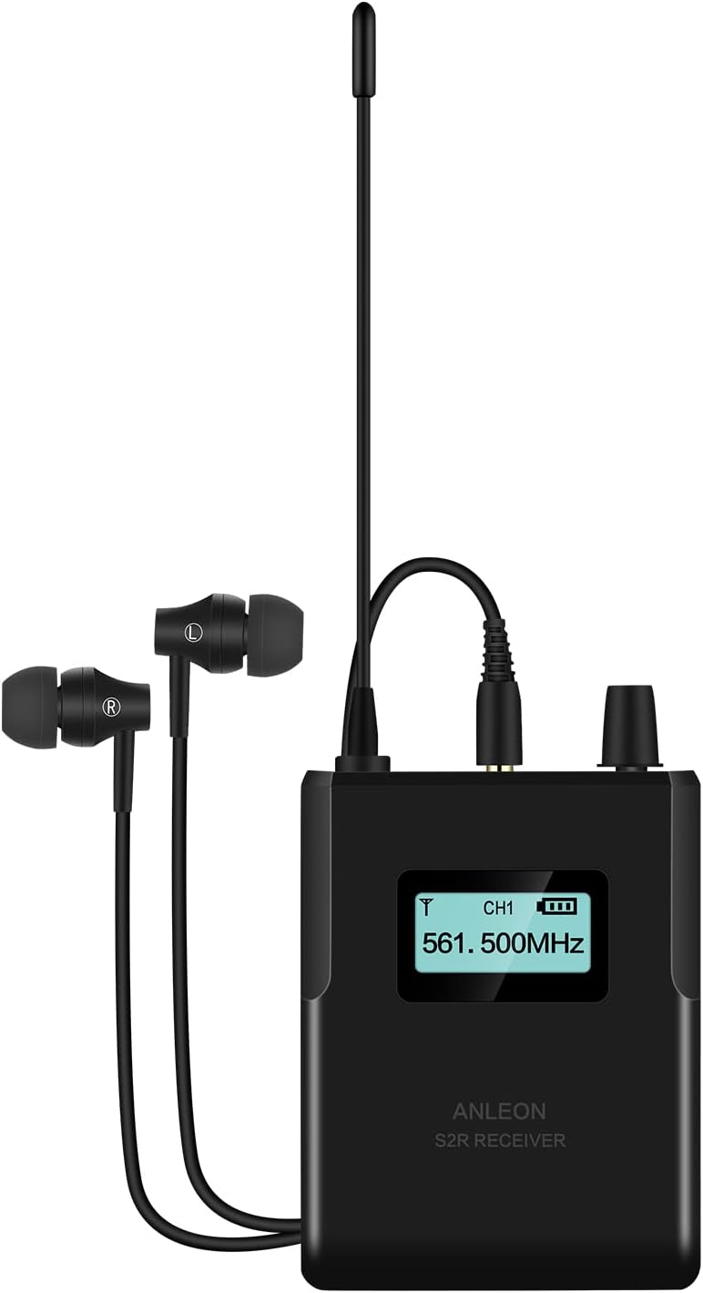 ANLEON S2 – Sistema de Monitor Intrauditivo Inalámbrico UHF