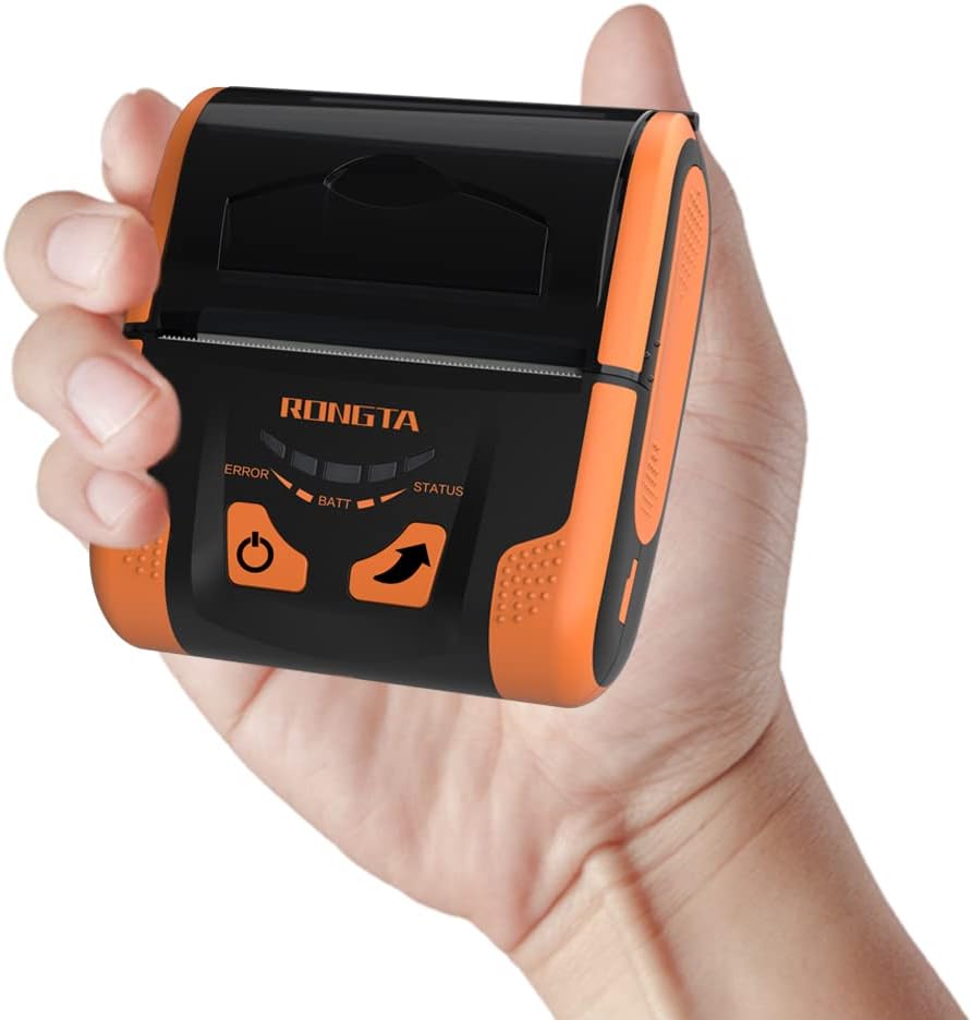 Impresora Térmica Portátil Rongta RPP300 3.15", Bluetooth y USB