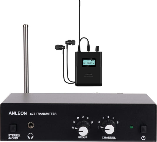 ANLEON S2 – Sistema de Monitor Intrauditivo Inalámbrico UHF