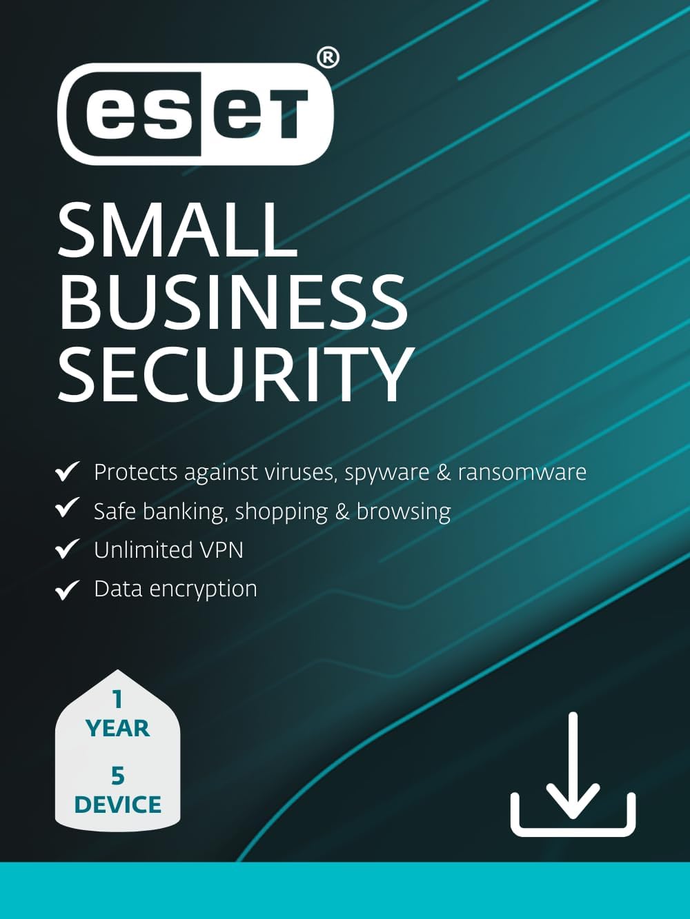 ESET Small Business Security | Edición 2025 | 5 Dispositivos | 1 Año