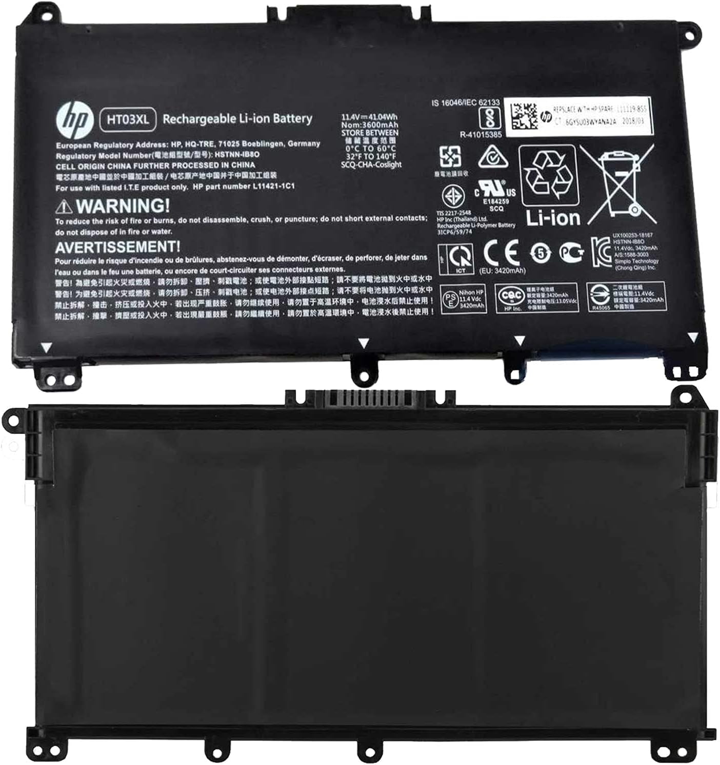 Batería HP HT03XL
