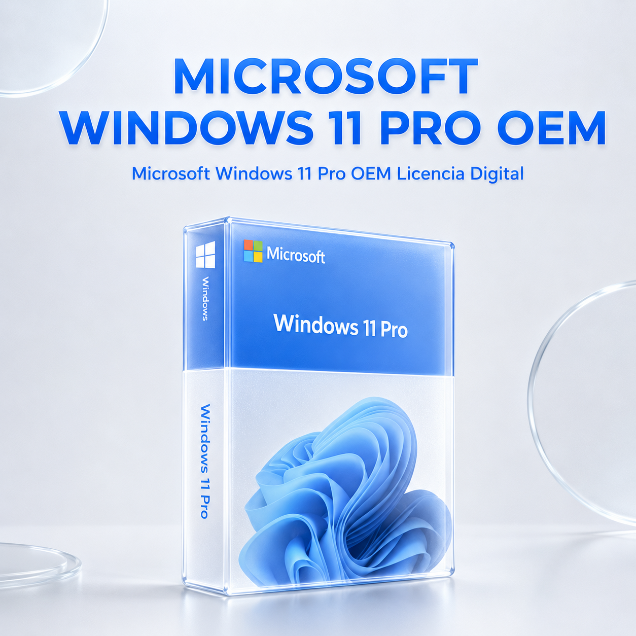 Microsoft Windows 11 Pro (PC) - Licencia Digital OEM