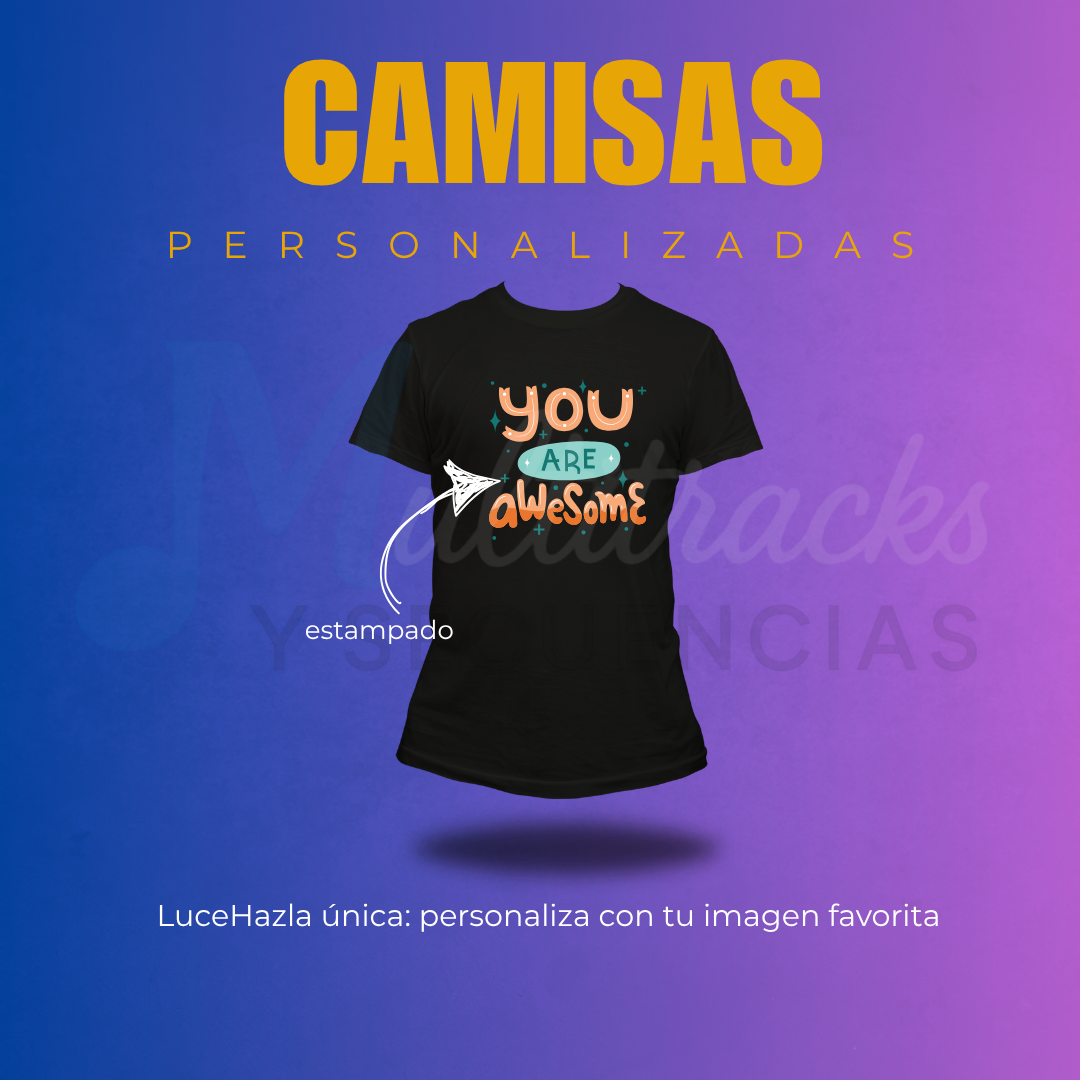 Camisa de Algodón Estampada