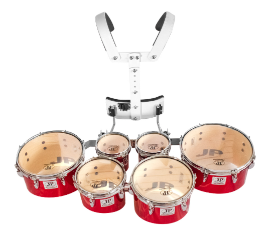 JBQAZ-06RD MULTITENOR JBA JP Percussion (Sextuple)