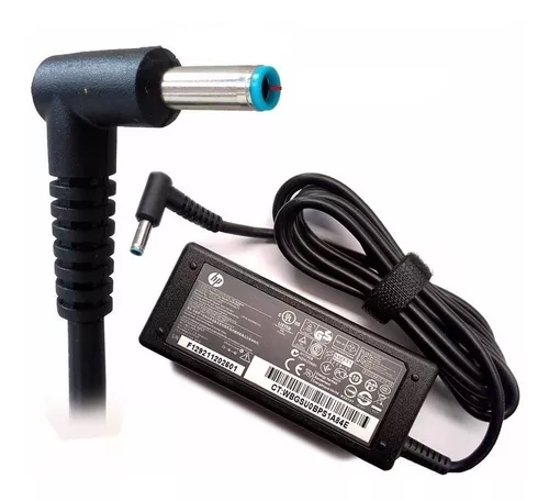 Cargador HP 65W con Pin Azul