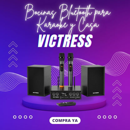 Bocinas Bluetooth para Karaoke y Casa