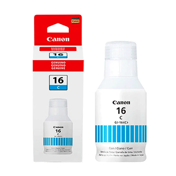 Tinta Canon GI-16 Cyan 135ml Original