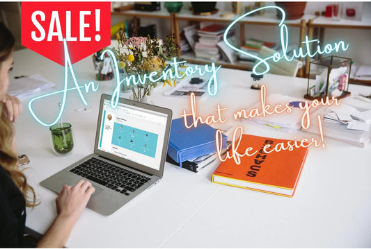 Sistema exclusivo de gestión de inventario de escaneo de códigos de barras - Sin escribir - Hoja de cálculo de Google, números de serie, direcciones MAC, plantilla, fácil